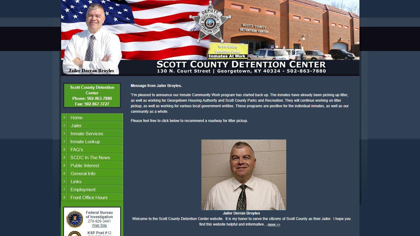 Welcome to the Scott County Detention Center